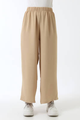 Beli Elastik Geniş Paça Pantolon - 21