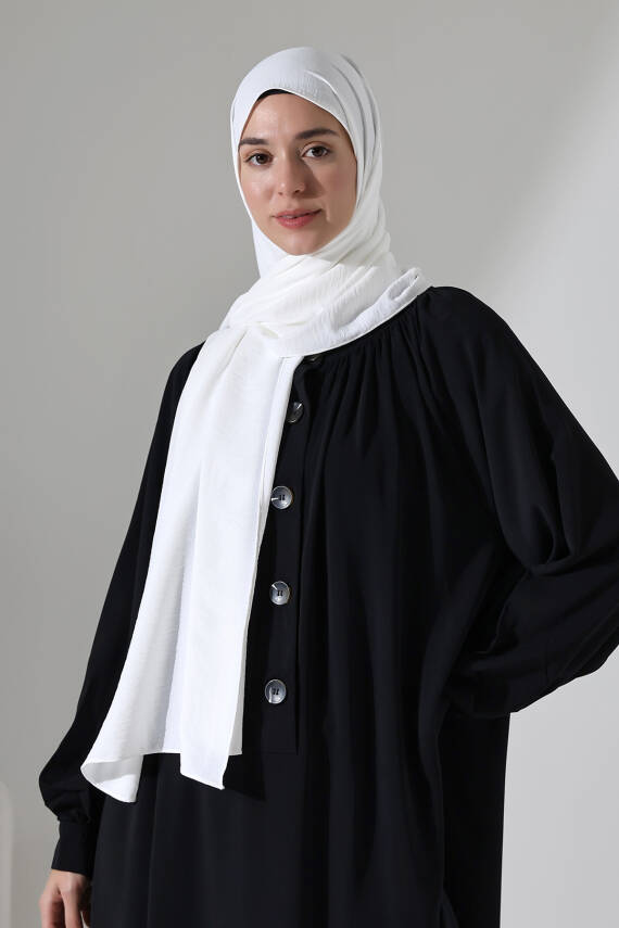 Jazz Şal - Beyaz - 2